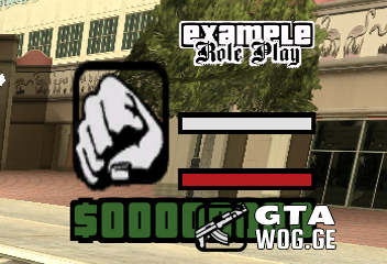 ლოგოტიპის სტილი GTA: San Andreas
