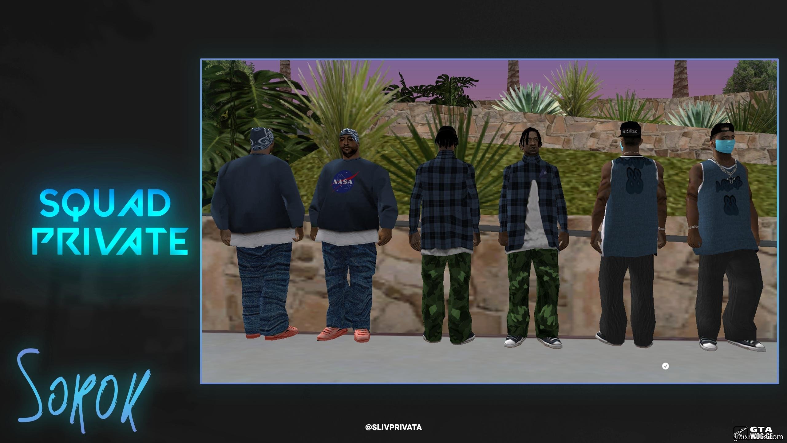 [Skins] Ghetto Grove Skin Pack FOR GTA/SAMP
