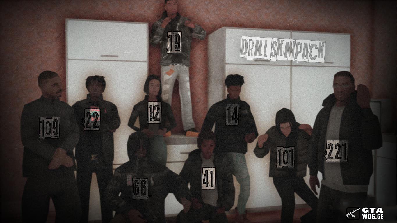 [SA SKIN] Drill Skinpack