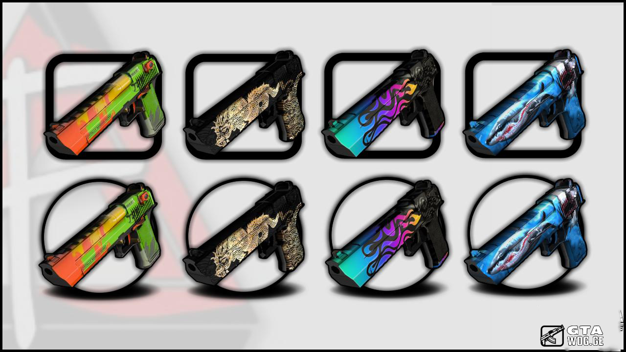 [SA GUN] Desert Eagle Collection