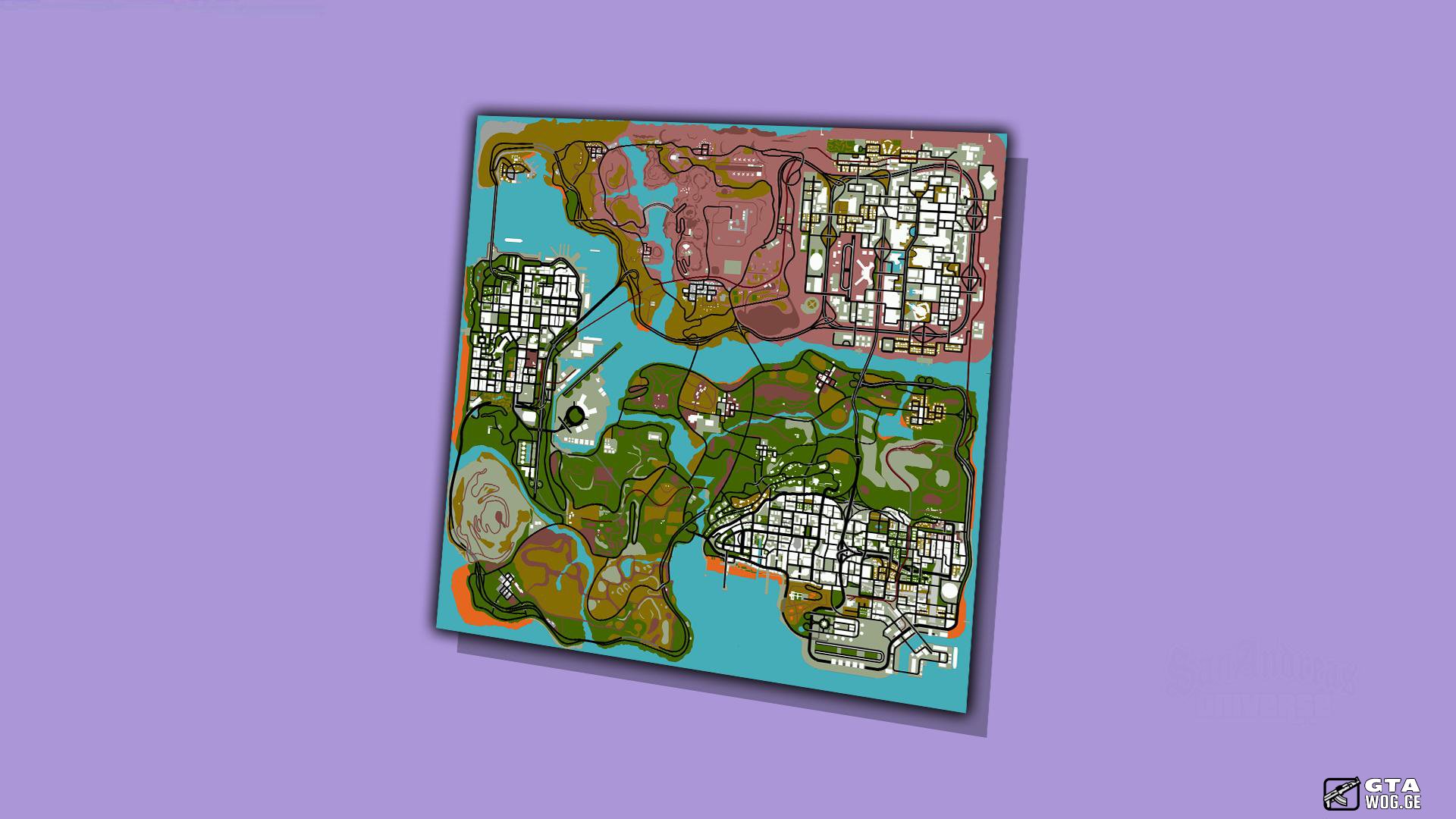[Mods] GTA Sa Map