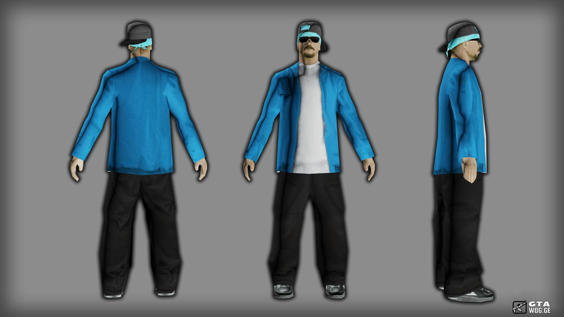 [Skins]  Varrios Los Aztecas Member Skin