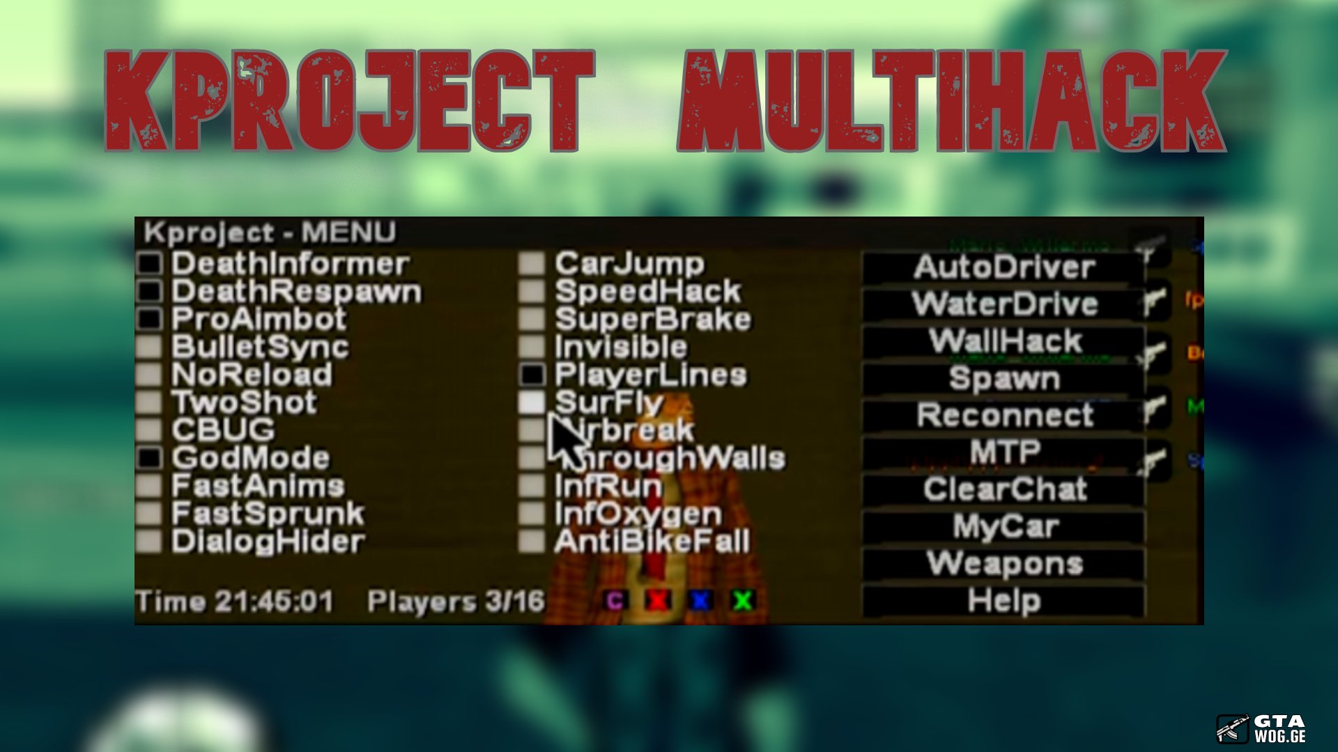 [CLEO] Kproject MultiHack