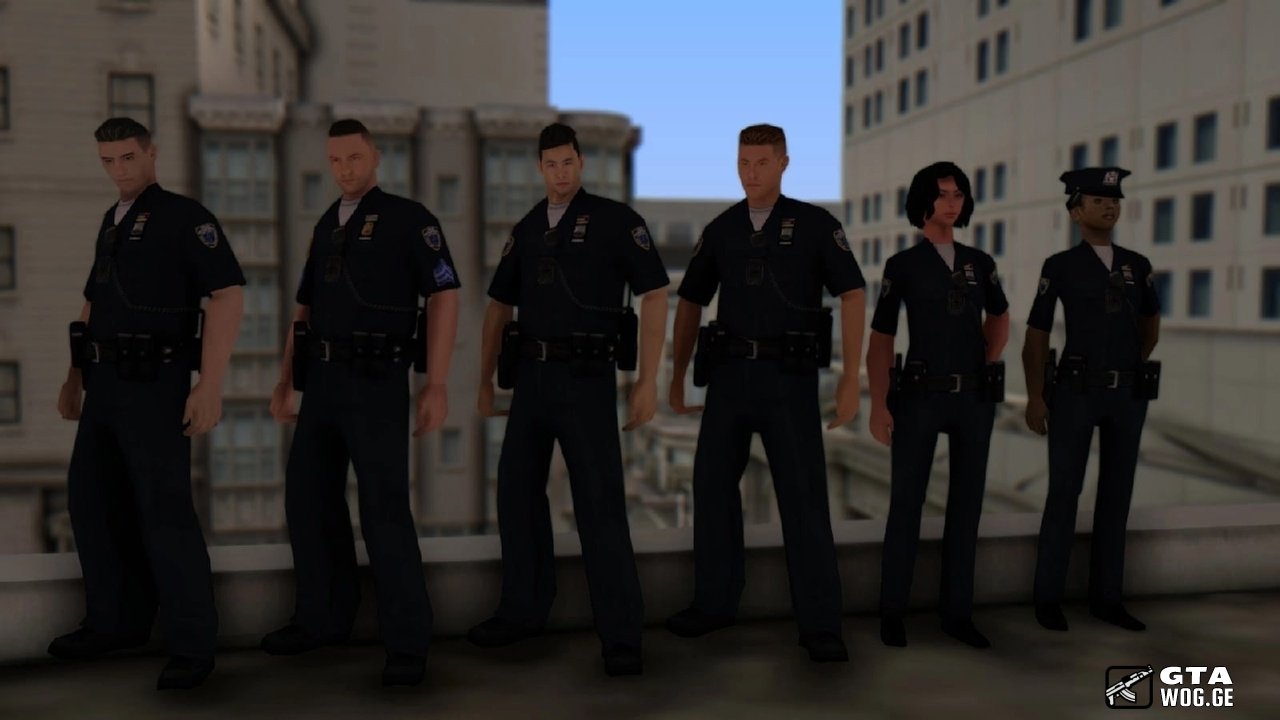 [SKINS] Police Skin Pack