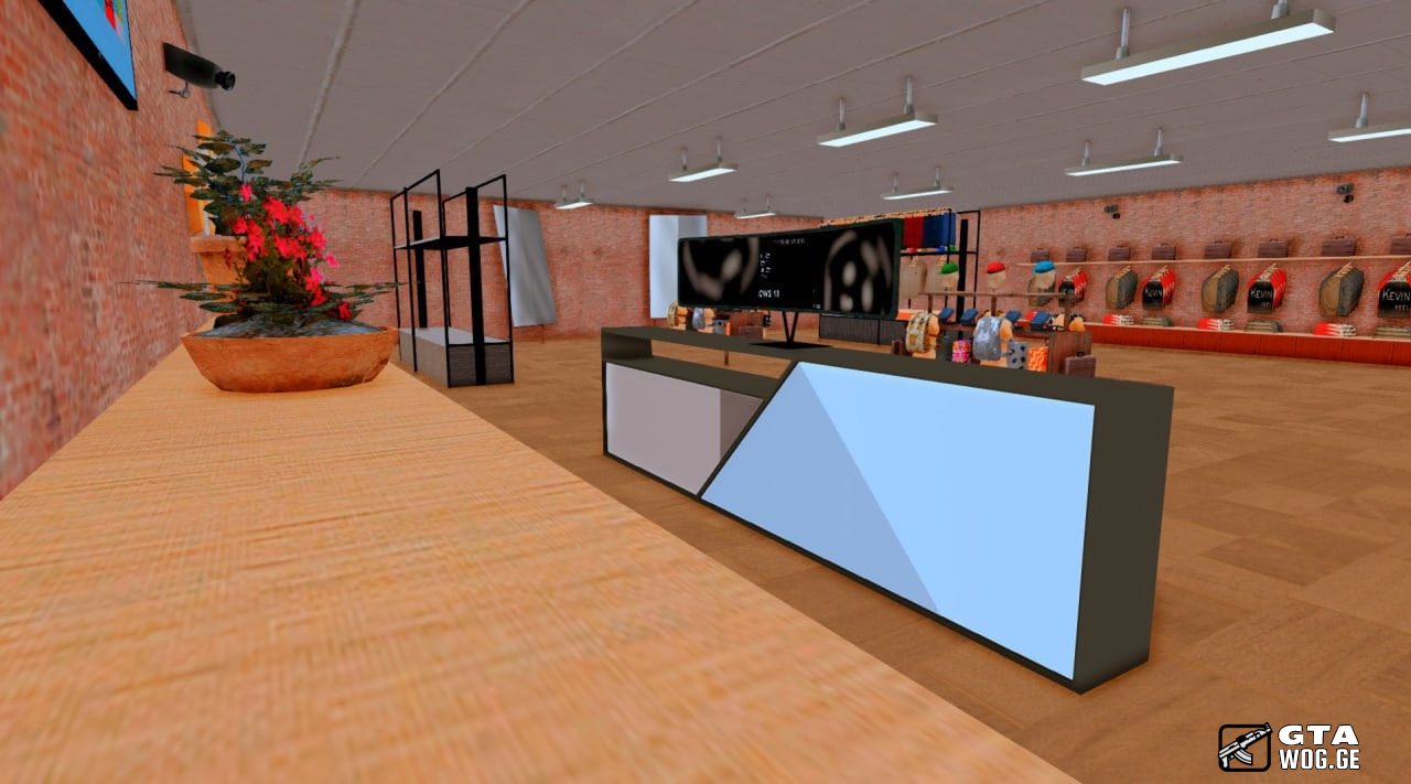 [Interior] ტანსაცმლის მაღაზია