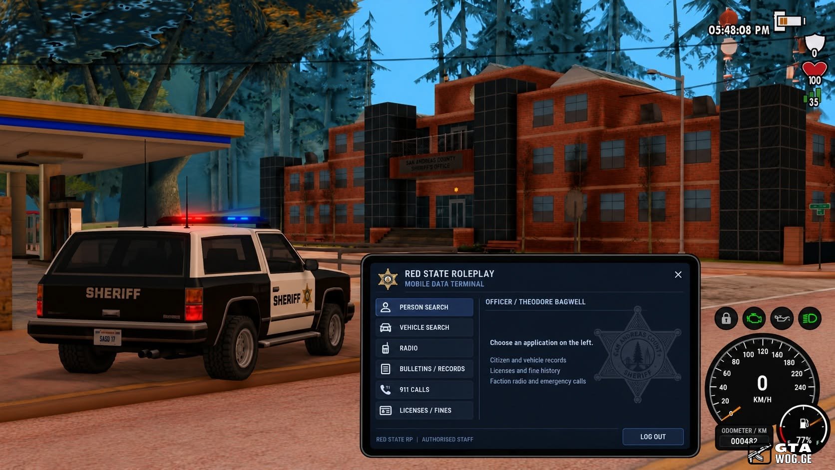 [New] Red State RolePlay ახალი სერვერი